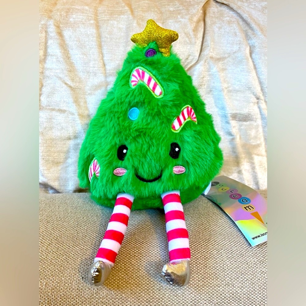 Iscream Christmas Tree Mini Plush